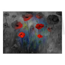 Poppies in Fog