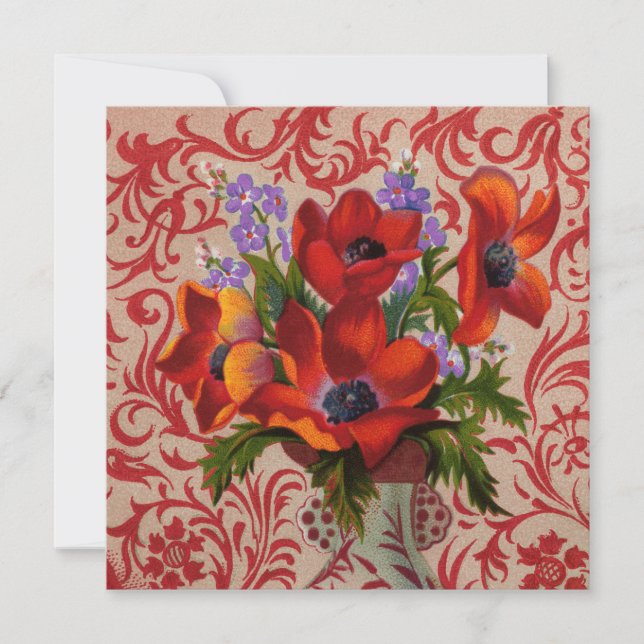 Poppies Inviations (Front)