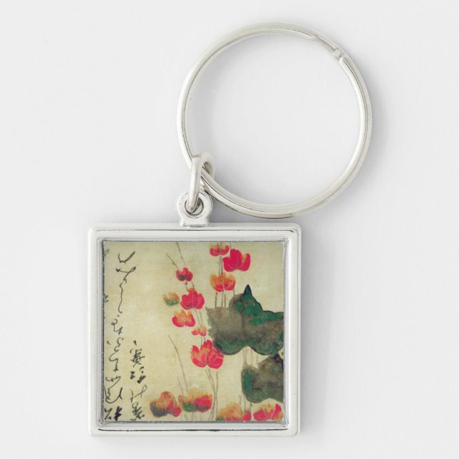 Poppies Key Ring (Front)