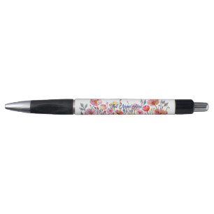 Poppies on Parade Personalized Pen