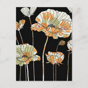 Poppies Oo La La Postcard