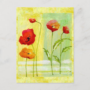Poppies Postcard