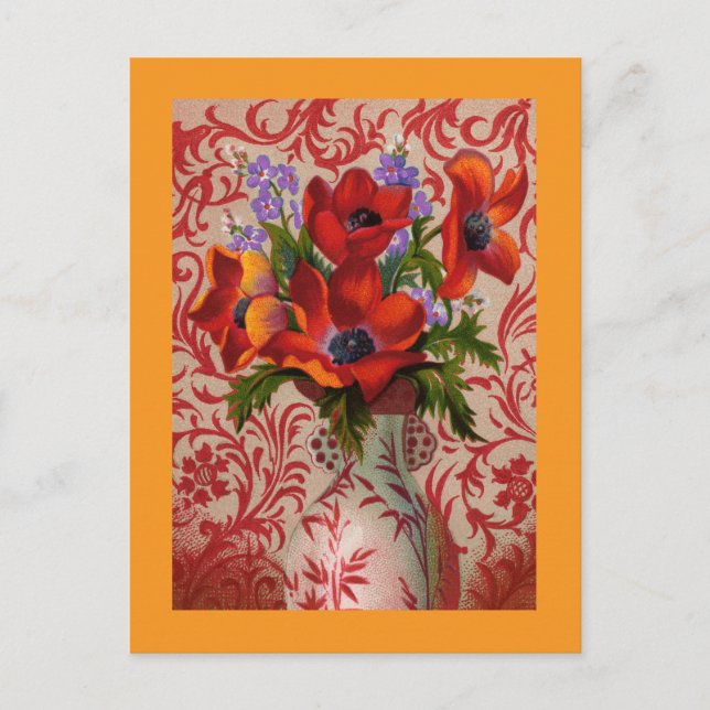 Poppies Postcard (Front)