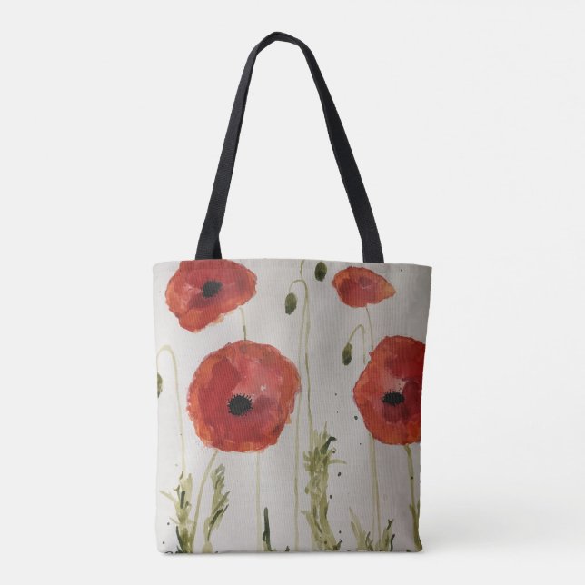 Poppies Tote (Back)