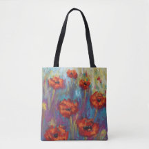 Poppies Tote