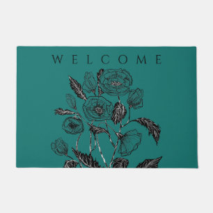 Poppies - Welcome Doormat