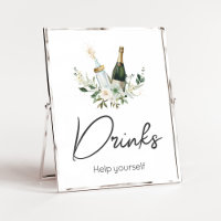 Poppin' Baby Bottles Baby Shower Drinks