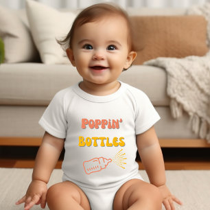 Poppin' Bottles Baby Bodysuit