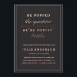 POPPIN' BOTTLES // BACHELORETTE PARTY invitation<br><div class="desc"></div>