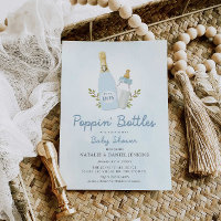 Poppin Bottles Boy Baby Shower