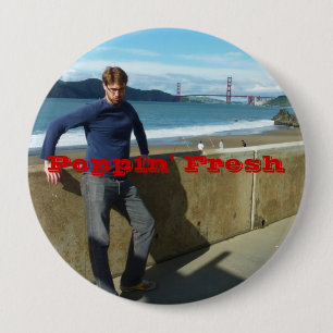 Poppin' Fresh 10 Cm Round Badge