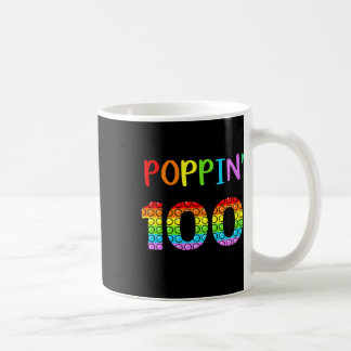Poppin My Way Through 100 Days Of School Coffee Mug