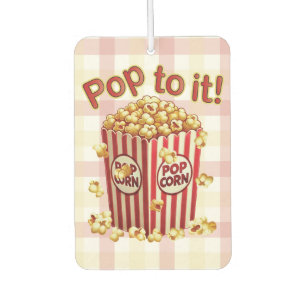 Poppin' with Style - "Pop to it!" Car Air Freshener