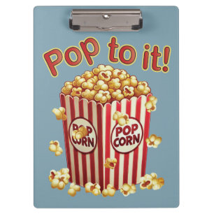 Poppin' with Style - "Pop to it!" Clipboard
