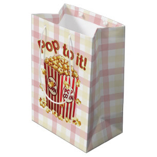 Poppin' with Style - "Pop to it!" Medium Gift Bag