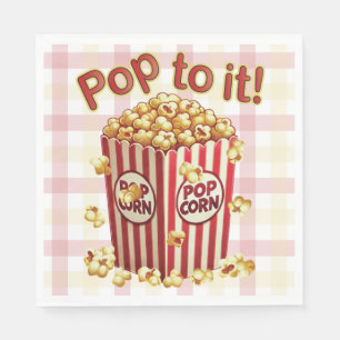 Poppin' with Style - "Pop to it!" Napkin