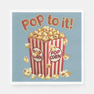 Poppin' with Style - "Pop to it!" Napkin