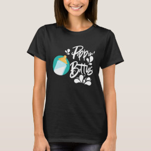 Popping Bottles Baby Children Milk Baby Bottle T-Shirt