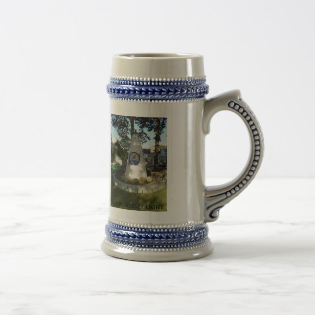 POPPONESSET LIGHT BEER STEIN (Right)