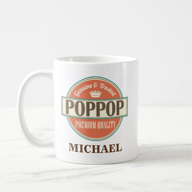 Poppop Personalised Mug Gift (Left)