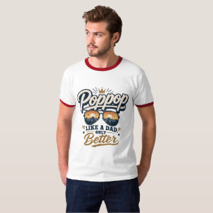PopPop Sunglasses Retro T-Shirt