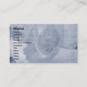 Poppy 2 business card