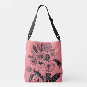 Poppy Art - Choose / add your favorite colors Crossbody Bag