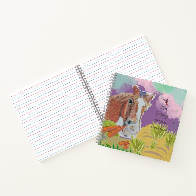 Poppy art fun colours notebook (Inside)