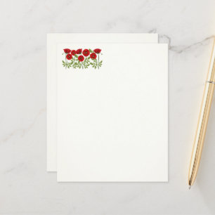 Poppy blooming joyful Summer Flowers