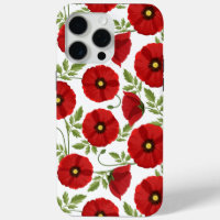 Poppy blooming joyful Summer Flowers