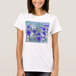 'Poppy Blue' T-Shirt