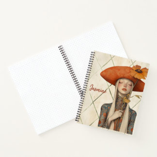 Poppy | Boho Art Personalised Bullet Journal