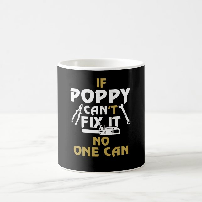 POPPY CAN FIX IT! COFFEE MUG (Center)