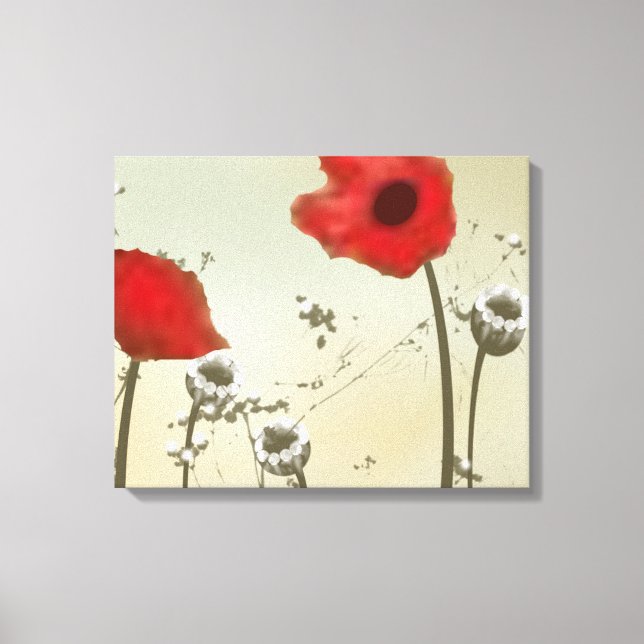 Poppy Canvas Art Print (Front)