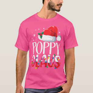 Poppy Claus Matching Family Christmas Pyjamas Xmas T-Shirt