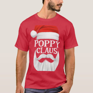 Poppy Claus Santa Family Matching Christmas Pajama T-Shirt