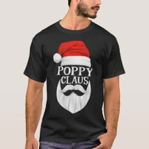 Poppy Claus Santa Family Matching Christmas Pajama T-Shirt