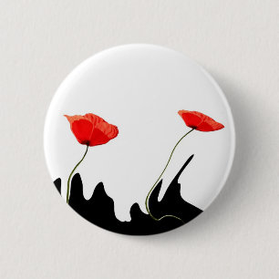 poppy collectioP 6 Cm Round Badge