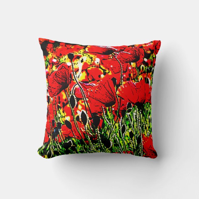 poppy cushion (Front)