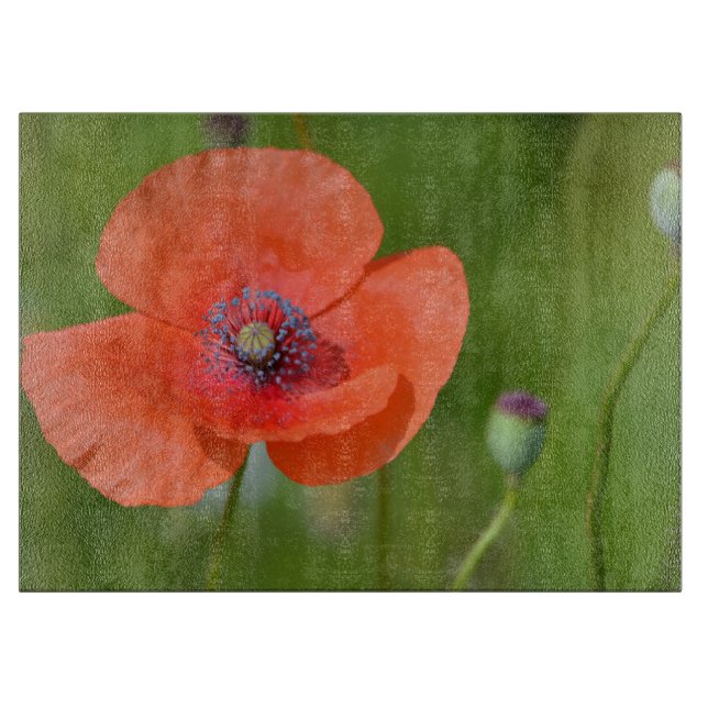 Poppy Cutting Board (Front)