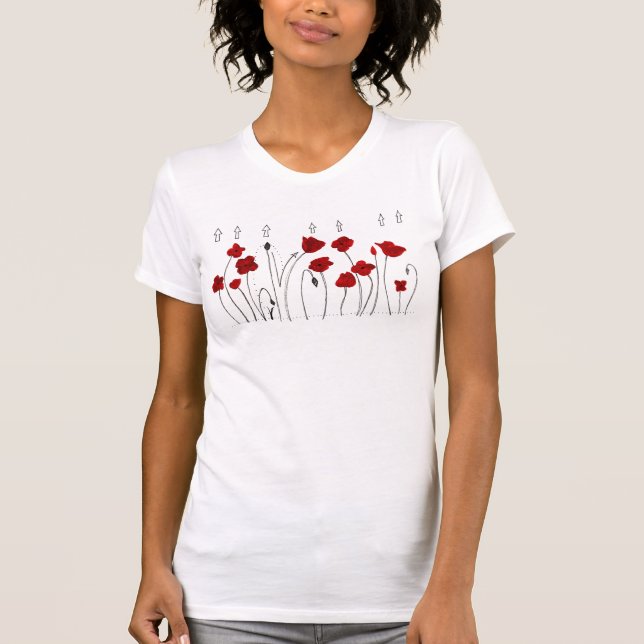 Poppy Cycle T-Shirt (Front)
