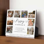 Poppy Definition Script Photo Collage Keepsake Plaque<br><div class="desc">Send a beautiful personalised gift to your poppy that he'll cherish forever. The plaque is designed like a dictionary definition with "Poppy" designed in a beautiful handwritten black script style. Special personalised family photo collage photo block to display your own special family photos and memories. Our design features a simple...</div>