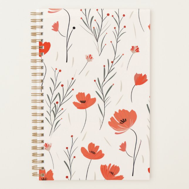 Poppy Elegance Planner (Front)