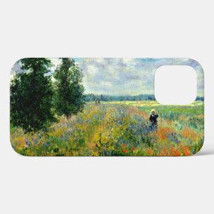 Poppy Field, Argenteuil - Fine art by Claude Monet iPhone 12 Case