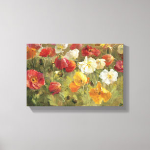 Poppy Field Canvas Print