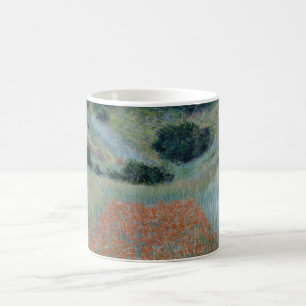 Poppy Field in a Hollow near Giverny (by Monet) Coffee Mug