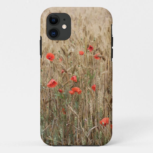 Poppy field iPhone 5/5S case (Back)