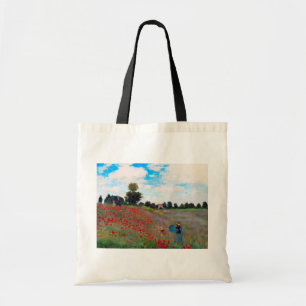 Poppy Field, Monet Tote Bag