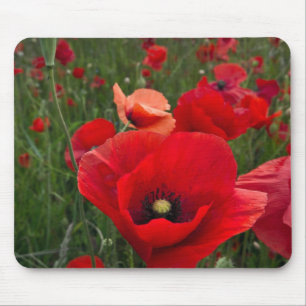 Poppy Field Mouse Mat
