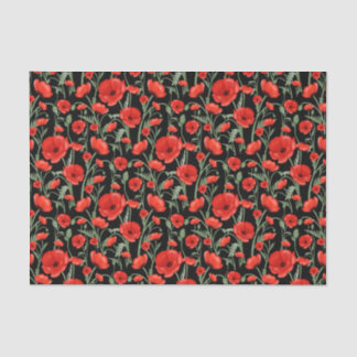 Poppy Field Tissue Paper